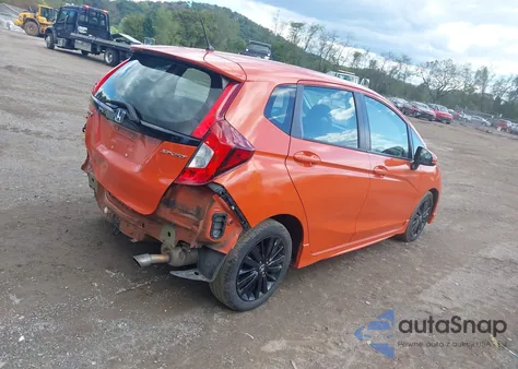 2018 Honda Fit Sport из США, поврежденный, VIN 3HGGK5H69JM712053